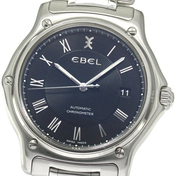EBEL 1911 E9120L41 Date Black Dial Automatic Men's Watch_843619 - Picture 10 of 12